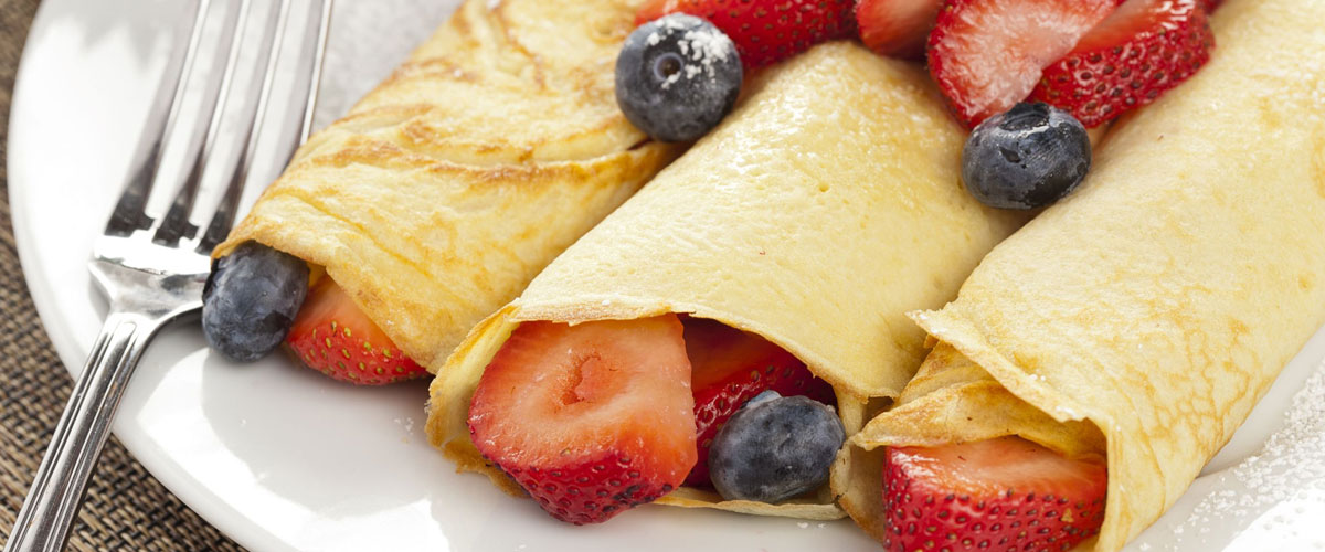 Dessert Crêpes With Berries | The Rhode Ahead